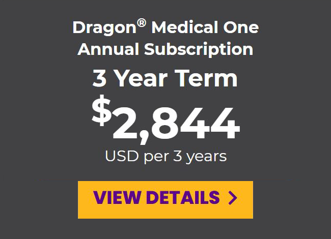 DMO annual prepaid subscription for a 3-year term