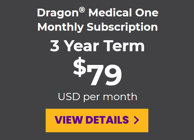 DMO monthly subscription for a 3-year term